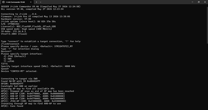 jlink-connect-log