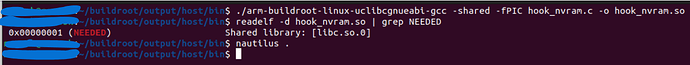 Successful compilation of hook_nvram.so with ARM toolchain